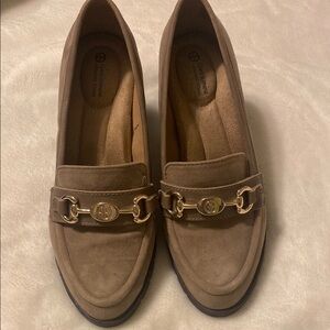 Giani Bernini Chunky Heel Loafers size 6.5 New